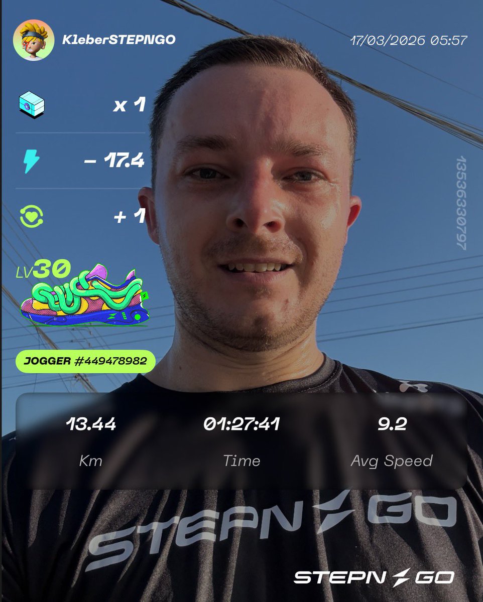 Kleber | STEPN 🏃🏼‍♂️⚡️ tweet media