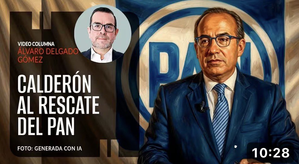 A 20 años del inicio de la guerra sucia y del fraude de 2006 contra <a href="/lopezobrador_/">Andrés Manuel</a> y los mexicanos, de lo que se ufana el repentino multimillonario <a href="/rgilzuarth/">Roberto Gil Zuarth</a>, <a href="/FelipeCalderon/">Felipe Calderón 🇲🇽🇺🇦</a> regresa al rescate del PAN, que él convirtió en piltrafa. Aquí explico:
youtu.be/qXuytDmavL0?si…