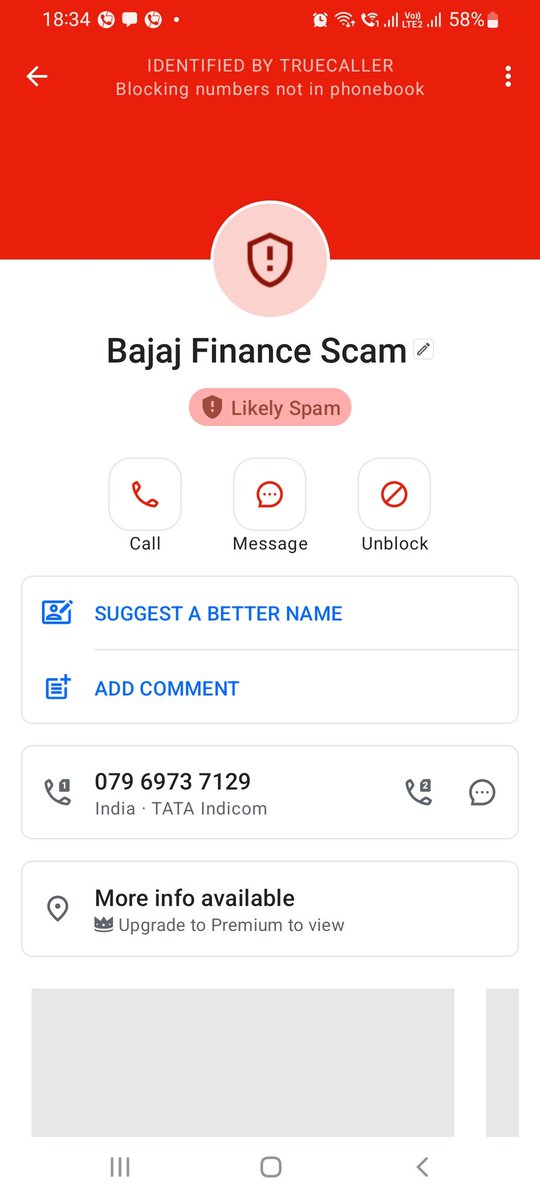 Bajaj fn  Ac.P579PT10247582 &amp; .F1P299742  spam calling  relatives receiving threats from your agent  calling regarding payment, including intimidation of my family,unwarranted home visits, and legal threats. Pls stop this activity  <a href="/Bajaj_Finance/">Bajaj_Finance</a> <a href="/bajajsanjiv/">Sanjiv Bajaj</a> <a href="/RBIsays/">RBI Says</a>  <a href="/PMOIndia/">PMO India</a>