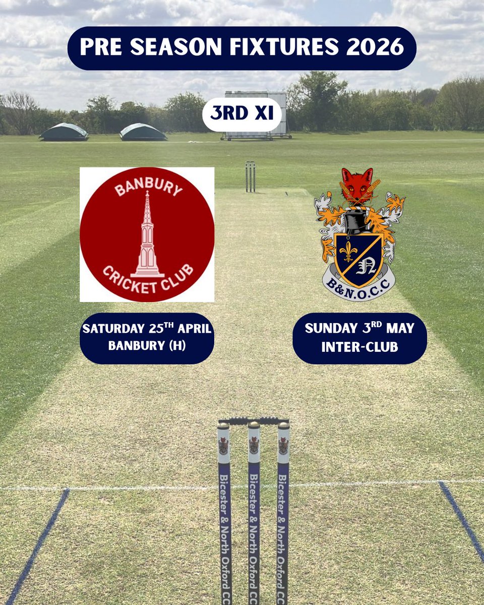 Bicester and North Oxford CC tweet media