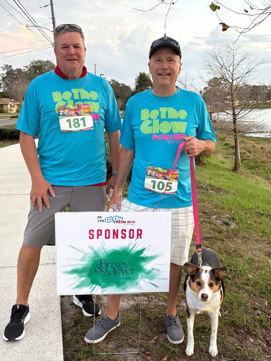 Our team had a great time at the Be the Glow Fun Run hosted by Lotz of Blessings earlier this month in the greater Tampa area. We’re proud to support organizations making a meaningful impact. Learn more about their work: bit.ly/419j8Aw

#BeTheGlowFunRun