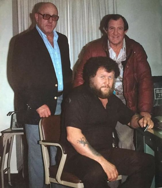 President of the NWA , Bob Geigel, Pat O'Connor and Harley Race & at ...