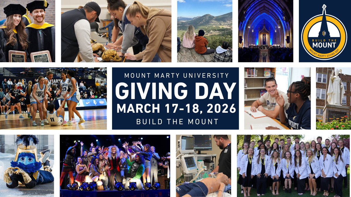 Mount Marty University tweet media