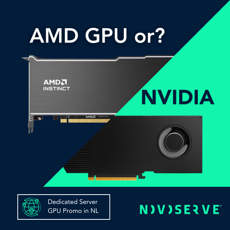 🤖 Do you choose NVIDIA or AMD for your first GPU project? Our newly launched #StarterGPUPromo features Supermicro X11 with decent hardware, unbeatably low pricing for up to 64GB of VRAM. Many AMD and NVIDIA GPUs are available. 🦾 Let's build now!
👉 hubs.ly/Q04742G50