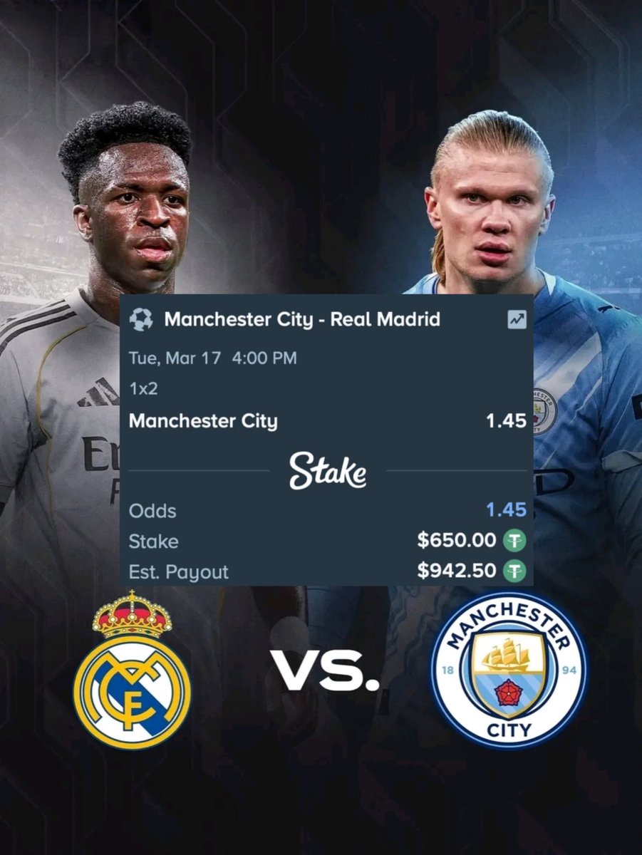 footballposts_x's tweet photo. Mancity 4-0 Real Madrid..

You saw it here first... https://t.co/HGVnJQBmYv