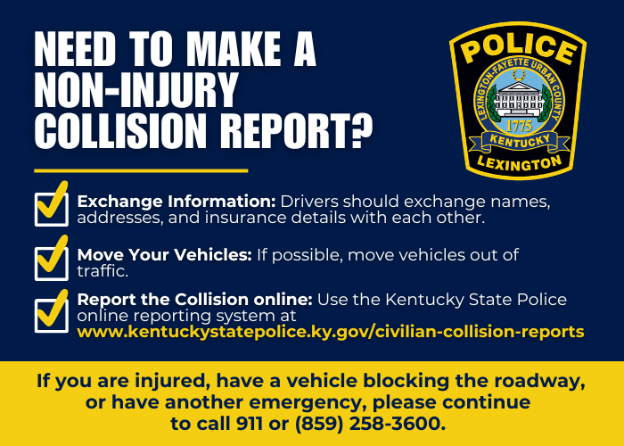 Lexington Police tweet media