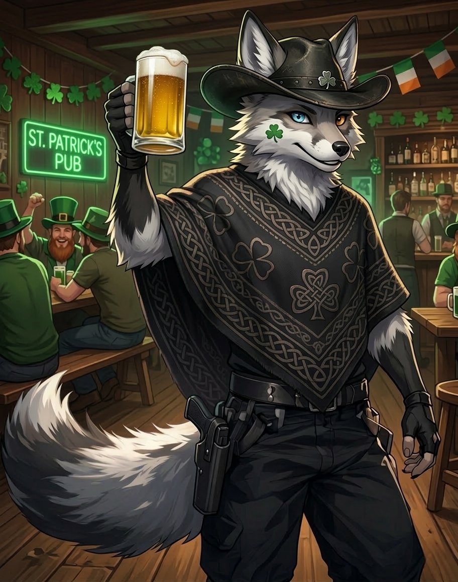 Alyonskaya_'s tweet photo. Good morning Everyone happy San Patricks Day
#Alイラスト #Alart #Comic #Foxes #SanPatrickDay https://t.co/fGCrgJ08YF