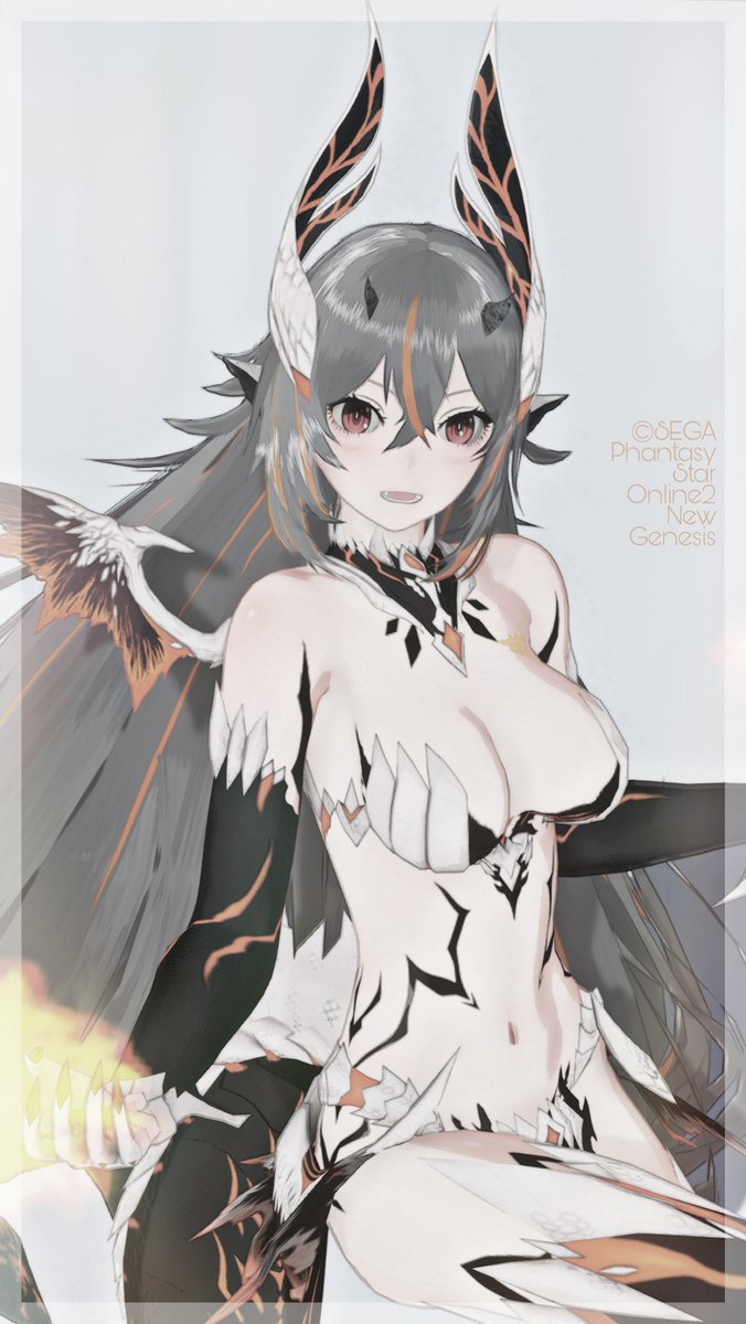 はやりの🐉
#PSO2NGS_SS
#メンテの日なのでssを貼る