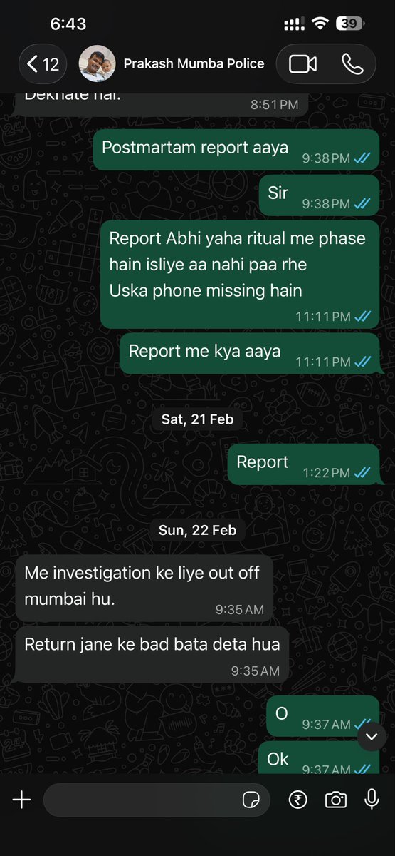 Raj2Anchit's tweet photo. 40+ days ho gaye, Malvani Police Station calls ignore kar rahi hai. No investigation.

This is very sensitive matter can’t come Mumbai every day

Brother’s post mortem report urgently needed.
HELP!

@MumbaiPolice @MahaPolice @CMOMaharashtra @HMOIndia @PMOIndia @CPMumbaiPolice https://t.co/al2Rh5NkgI