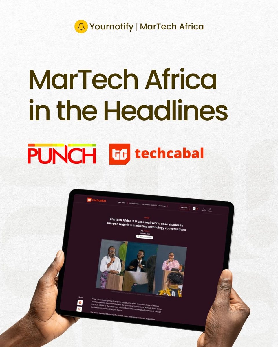 MarTech Africa tweet media