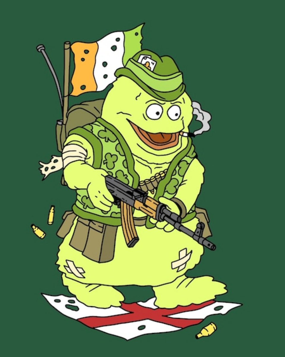 Uncle O'Grimacey says FUCK THE CROWN!