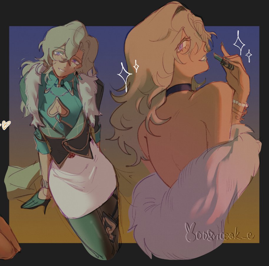 008riceak_e's tweet photo. ♀️🦚 #Aventurine https://t.co/V24FyHwZ6M