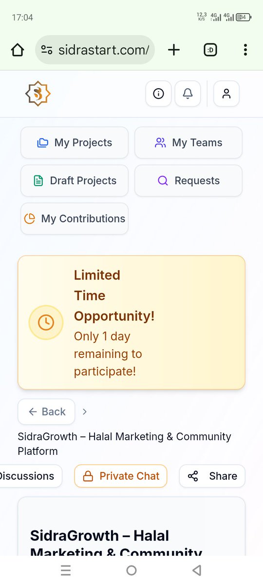 louisholonou1's tweet photo. Last day to contribute to SidraGrowth, a project that forms the core of all Sidra Bank's startup projects. Here's the link: https://t.co/T6OwhoAiaX https://t.co/AwNAdhFixQ
