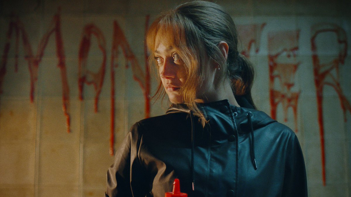 First look at Ella Purnell in SWEETPEA Season 2.

Navigating a new promotion, an irresistible rebound, and a copycat killer threatening to expose her, the kill list is mounting. And Rhiannon is forced to question whether her perfect ex, AJ, was right: Is she a monster?