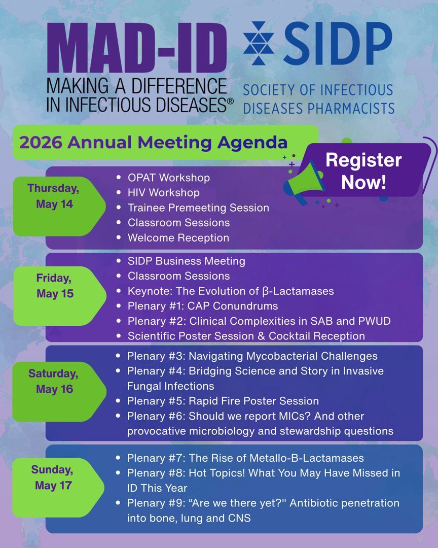MAD-ID The Antimicrobial Stewardship Meeting®️ tweet media
