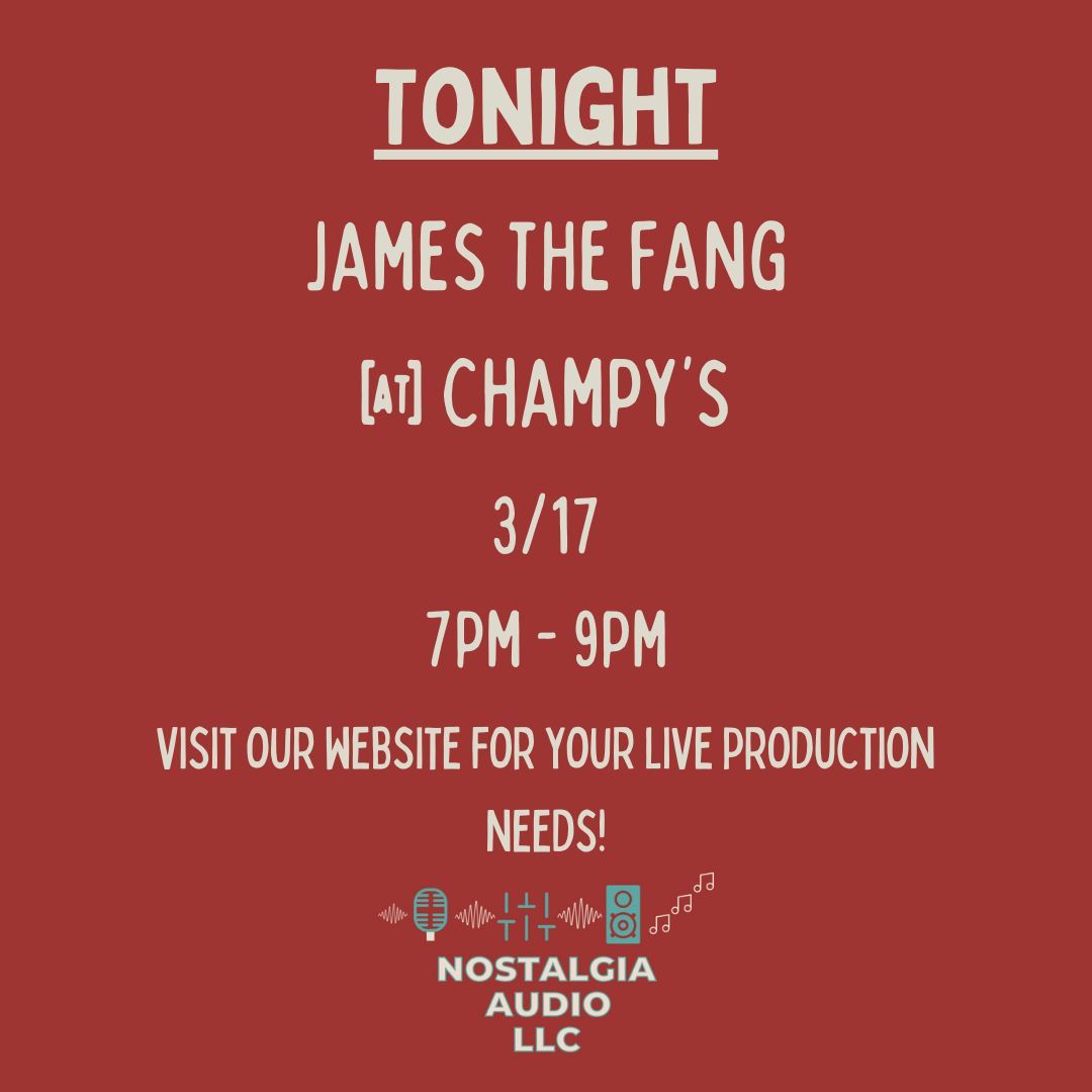 NostalgiaAudio's tweet photo. 🎙️Get ready for a lively St. Patrick's Day filled with the sounds of live music! 💃 Enjoy traditional Irish tunes, spirited performances, and the festive atmosphere that makes this day so special. 🍀#audio #audioengineer #shoalsmusic #livemusic #nostalgiaaudiollc #shoals #champys https://t.co/GLXnw6KvPj