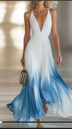 tumblin_sam's tweet image. Float into effortless elegance 💙 This flowing V-neck chiffon maxi dress blends dreamy blue gradients with soft pleats—perfect for turning heads anywhere you go.

✨ Don’t miss out—elevate your wardrobe today!

#ad #MaxiDress #EffortlessStyle

oyrosycom.sjv.io/en1QR1