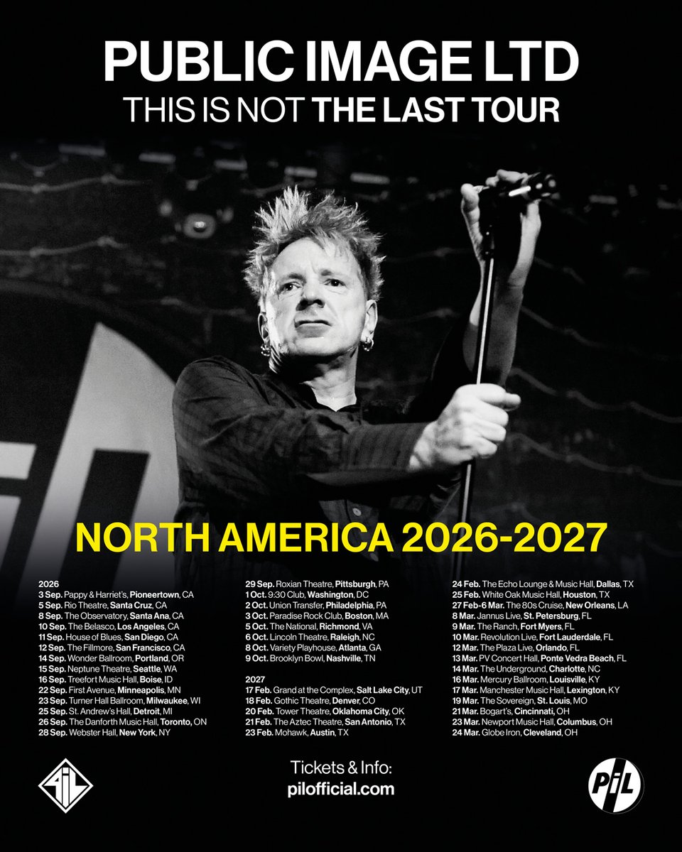 Public Image Ltd tweet media