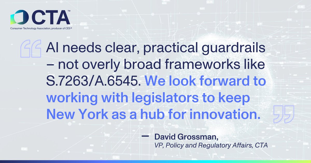 Consumer Tech Association tweet media