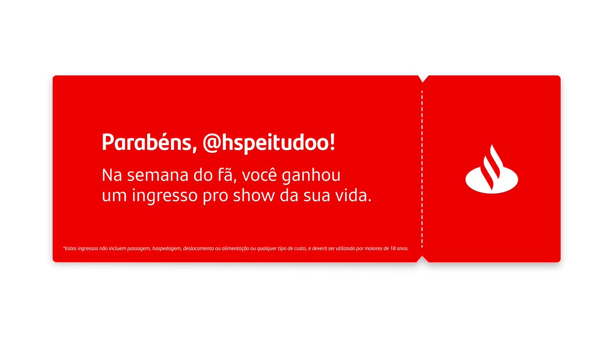 santander_br's tweet photo. O que vocês fãs não me pedem chorando que eu não faço sorrindo? 😂 Prepara o coração: vou te levar pra ver o show do Harry Styles no PIT 😍😍😍 E não, isso não é um teste. É a #SemanaDoFãSantander ❤️

Olha sua DM, viu?! 📩 https://t.co/qMRoF74Ef6
