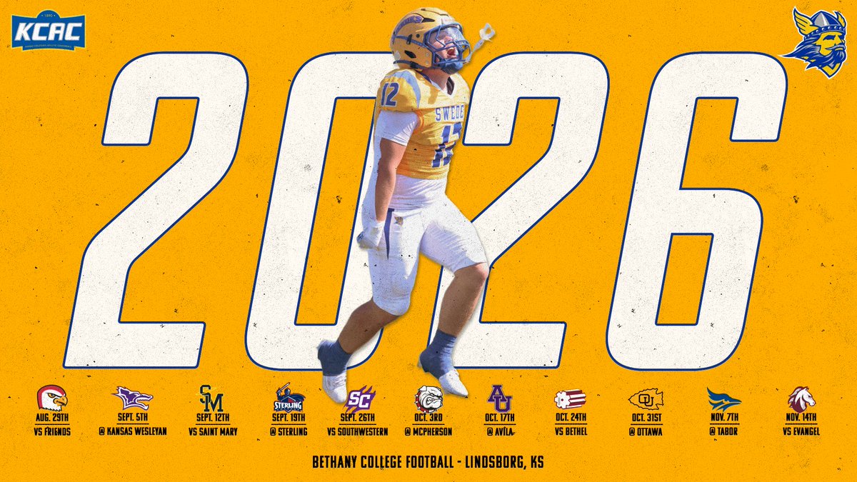 Bethany College Football tweet media