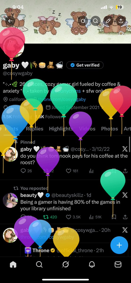 gaby 🤍🌾🥞🧸🛁 tweet media