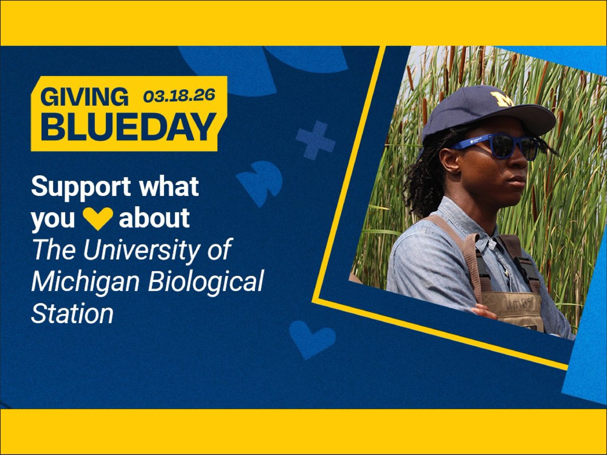 UM Biological Station tweet media
