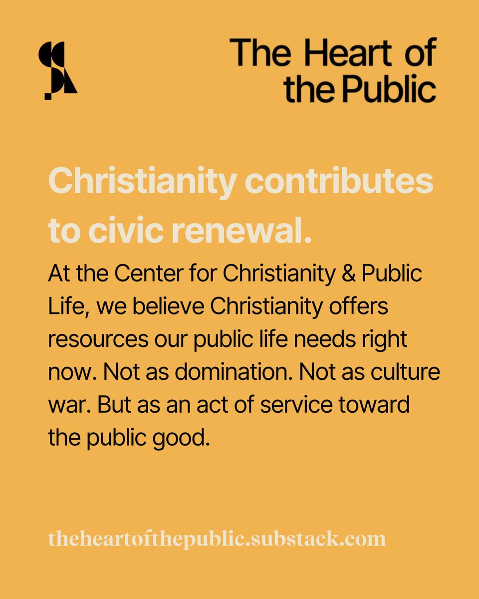 The Center for Christianity and Public Life tweet media