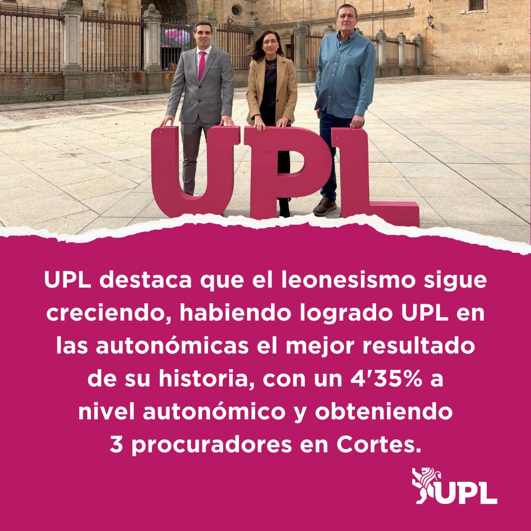 Unión del Pueblo Leonés (UPL) tweet media