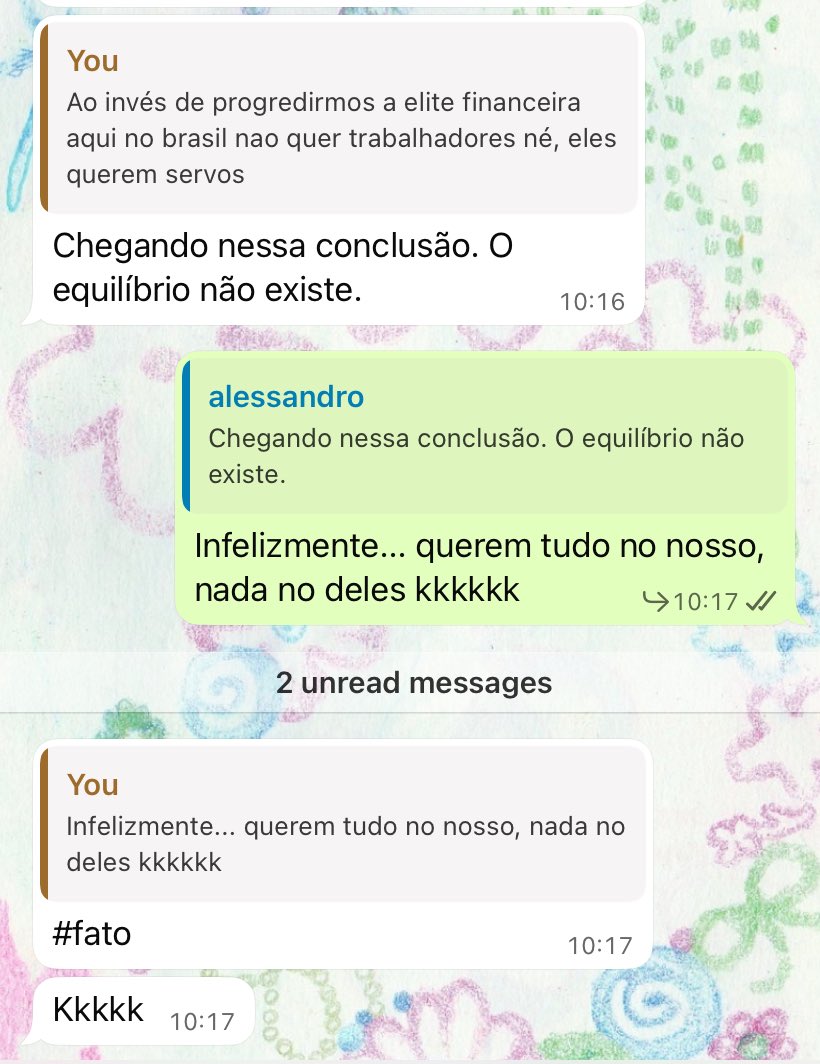 bom dia estou inserindo ideais socialistas na cabeça do meu pai que se diz de direita (ele nem sabe)