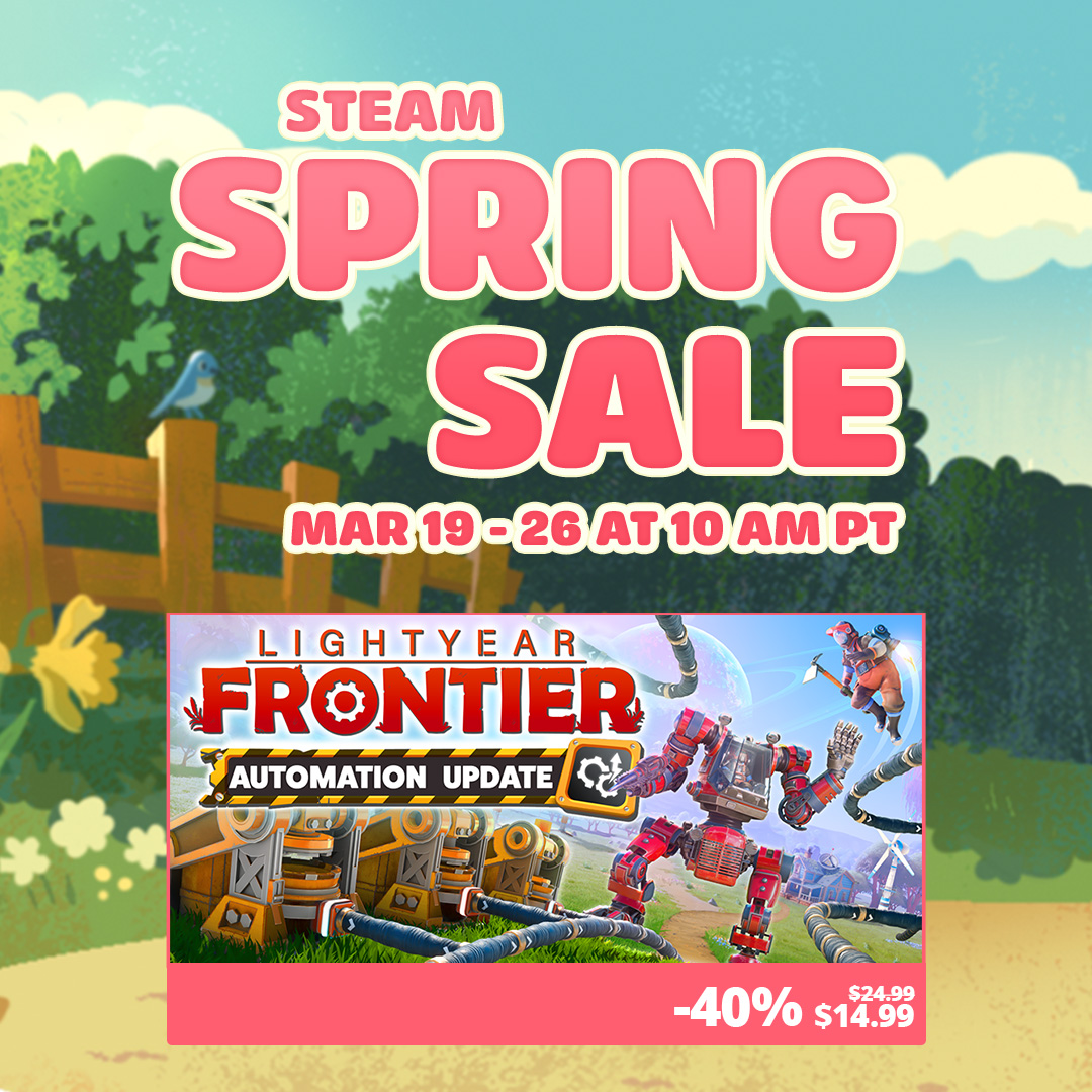 Lightyear Frontier - Automation Update OUT NOW! tweet media