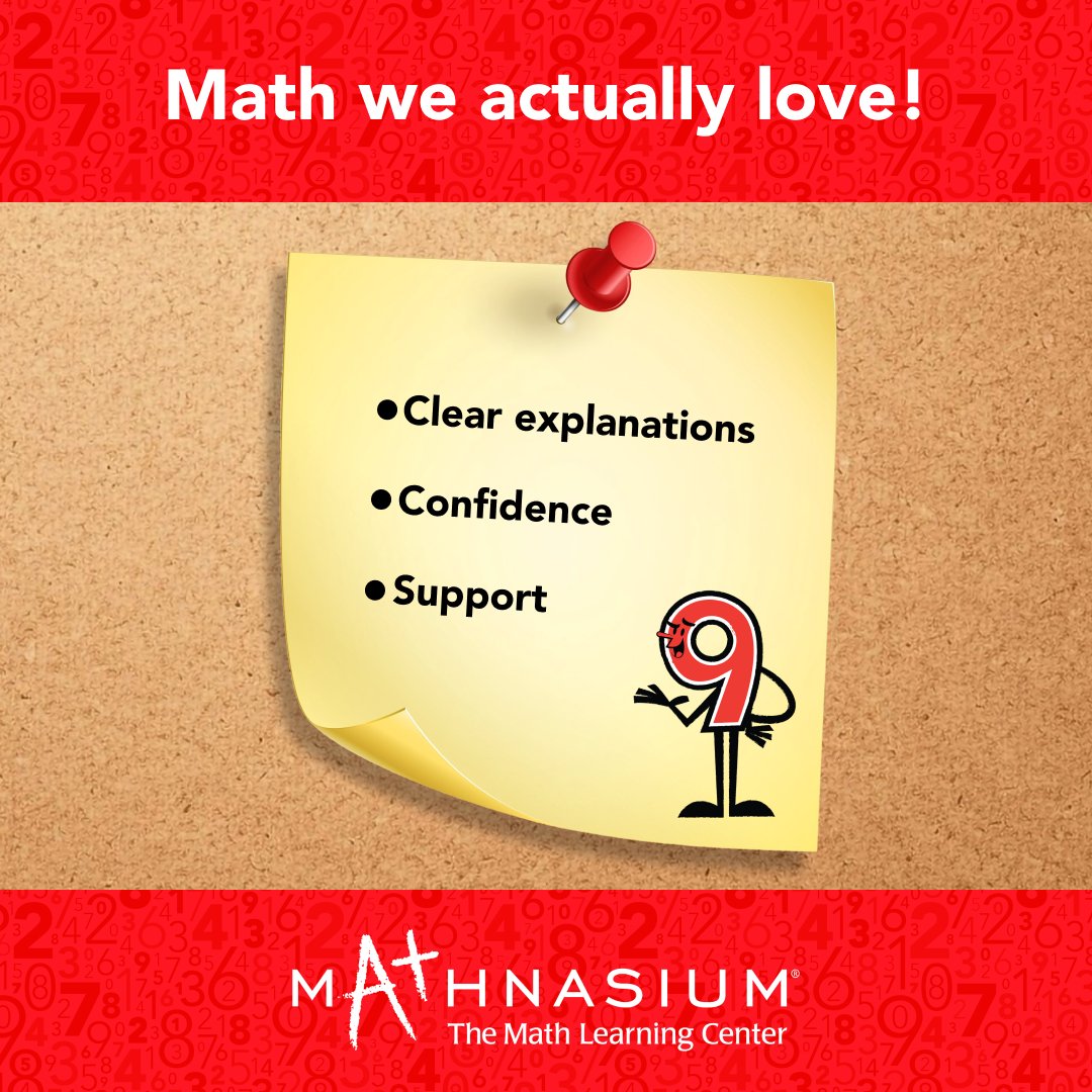 MathnasiumWpg's tweet photo. Imagine your child saying, “I actually like math.” 💛 ➗ It happens when learning is clear ✏️, supportive 🤝, and confidence-driven 📈. That’s what we build at Mathnasium. ❤️ https://t.co/TZ6bI1dc0P #Mathnasium #MathGoals https://t.co/LZMrx4pcyw