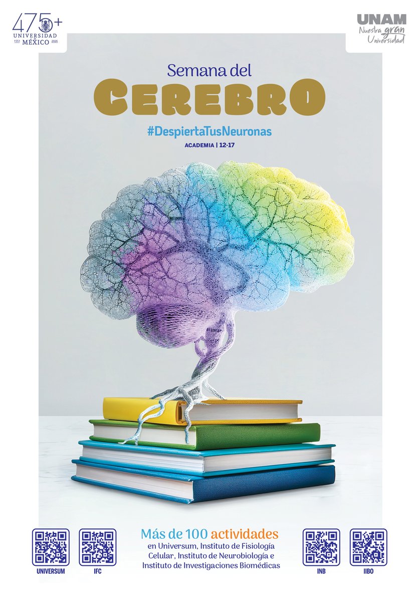 #Contraportada Inicia la Semana del Cerebro 2026. <a href="/Gaceta_UNAM/">Gaceta UNAM</a> > bit.ly/4rzAMIE.
