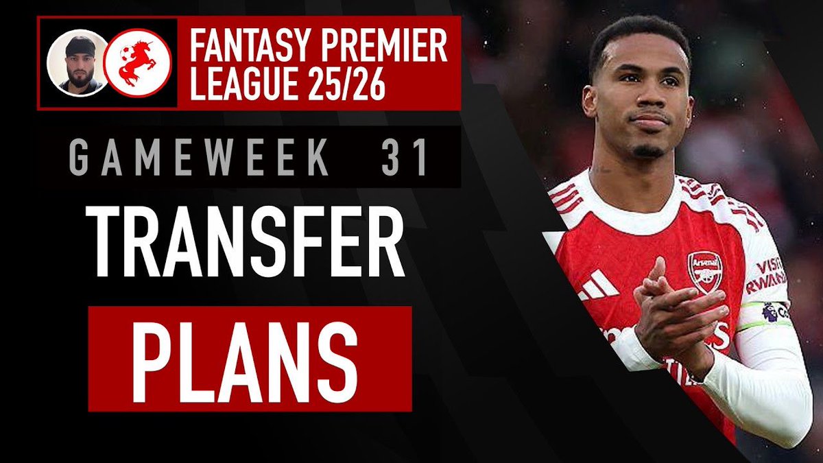 FPL_JianBatra's tweet photo. 💎 Gameweek 31, Transfer Plans - Video

Including:

- Team Review
- Buy 2x FWD or FWD &amp; MID 🤔
- JP vs Bowen

&amp; much, much, much more

Click here 👉 https://t.co/aMqmwgvyaQ https://t.co/b0DjgEjzUZ