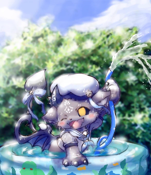 暖かくなってきましたね、でび様