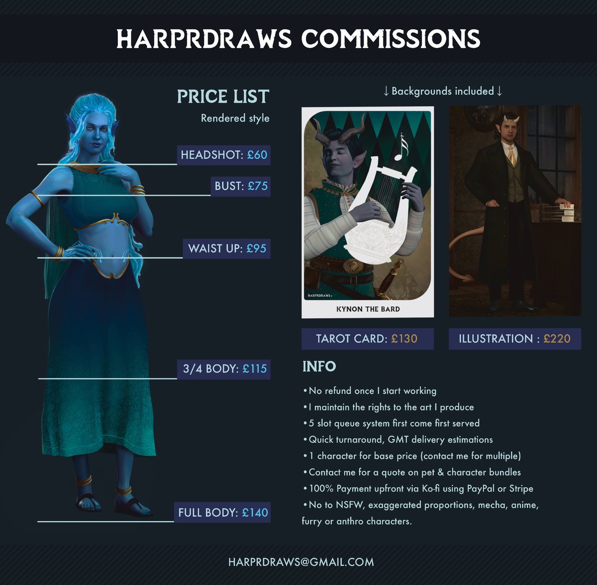 Harprdraws | COMMISSIONS OPEN tweet media