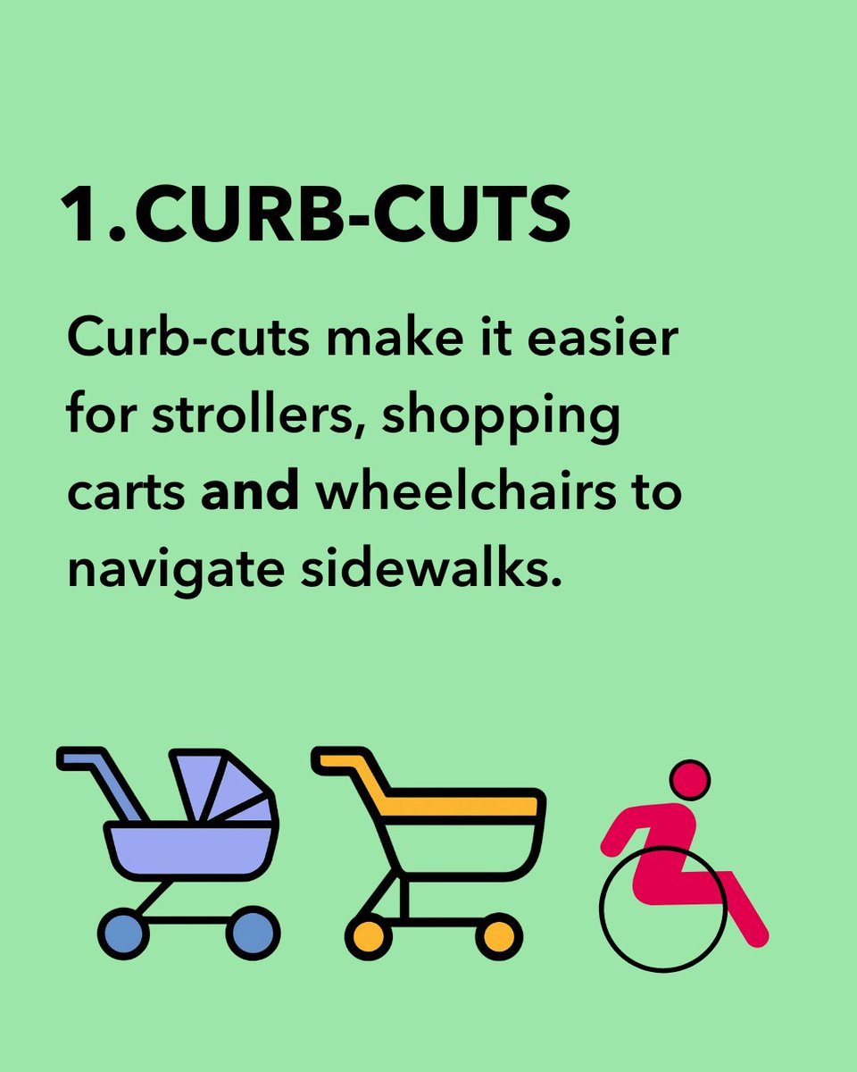 #UniversalDesign means that everyone - #disabled and non-disabled - benefits from a more inclusive world. 

It's not luck, it's #accessibility! 

Wishing you a safe, accessible #StPatricksDay in the #BlindNewWorld. 🍀