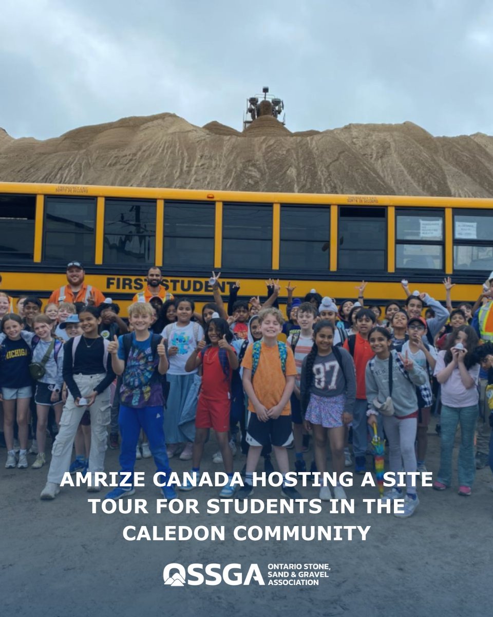 Ontario Stone, Sand & Gravel Association (OSSGA) tweet media