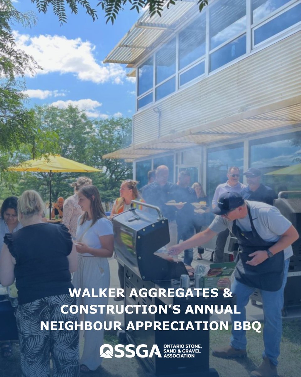 Ontario Stone, Sand & Gravel Association (OSSGA) tweet media