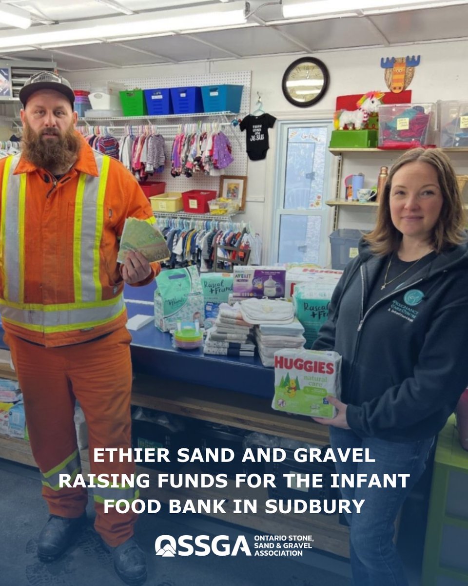 Ontario Stone, Sand & Gravel Association (OSSGA) tweet media