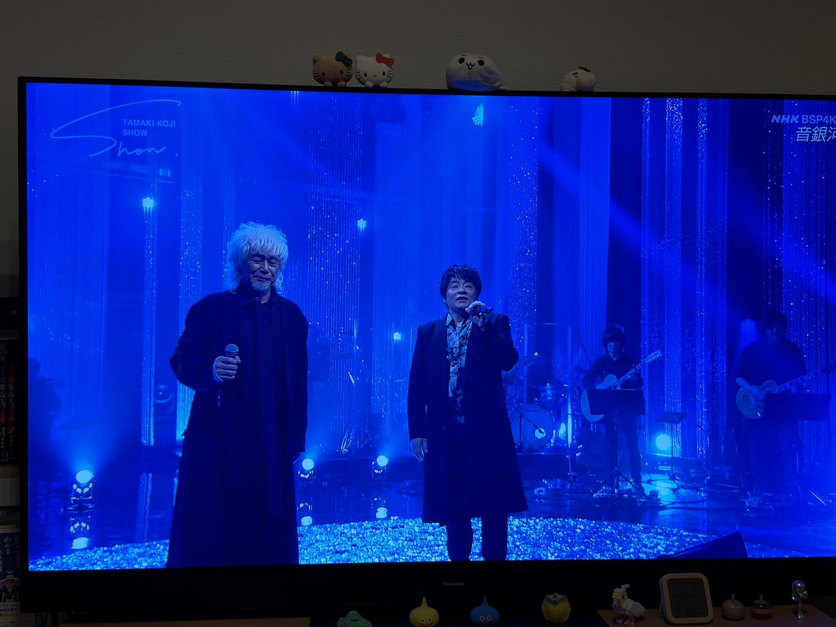 ラブラブじゃないかぁ💕
歌唱力オバケのおふたり👻
 #玉置浩二ショー
 #ASKA