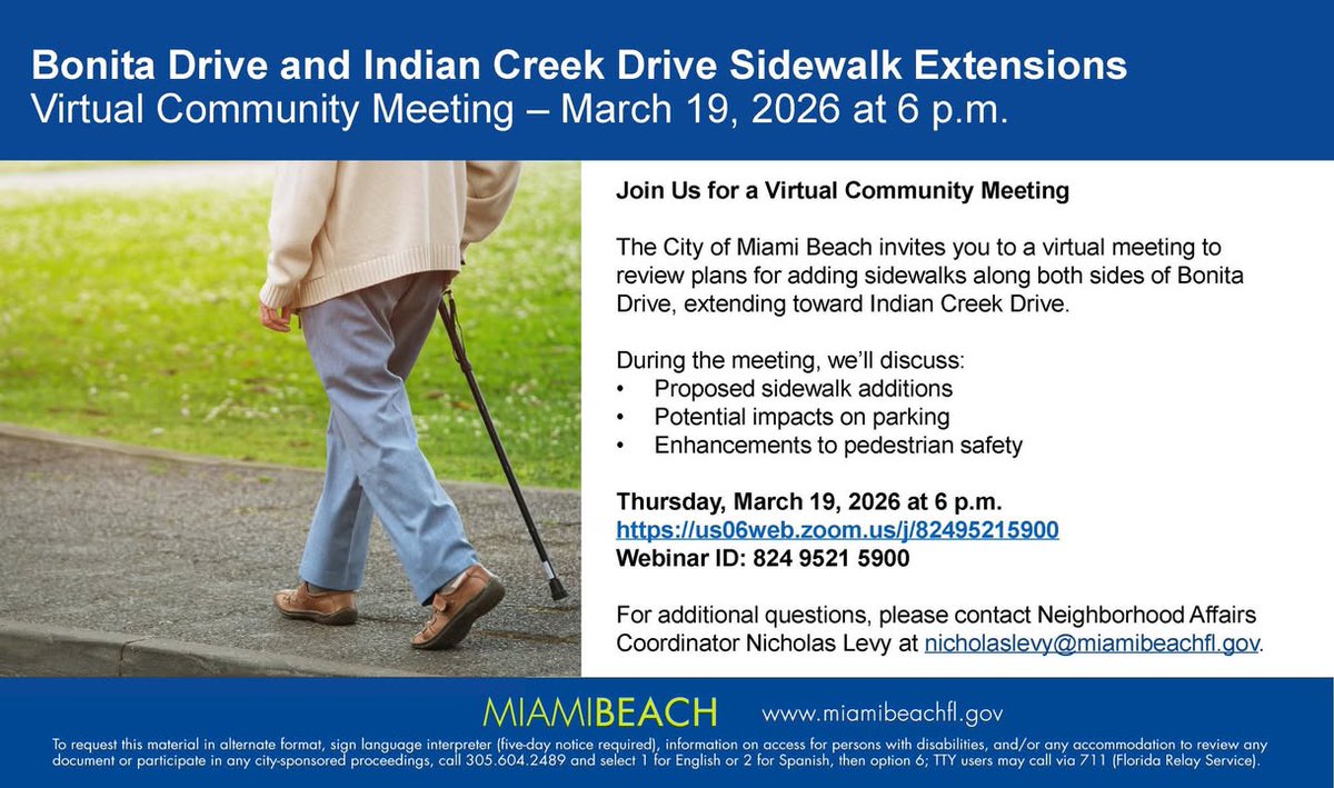 City of Miami Beach tweet media