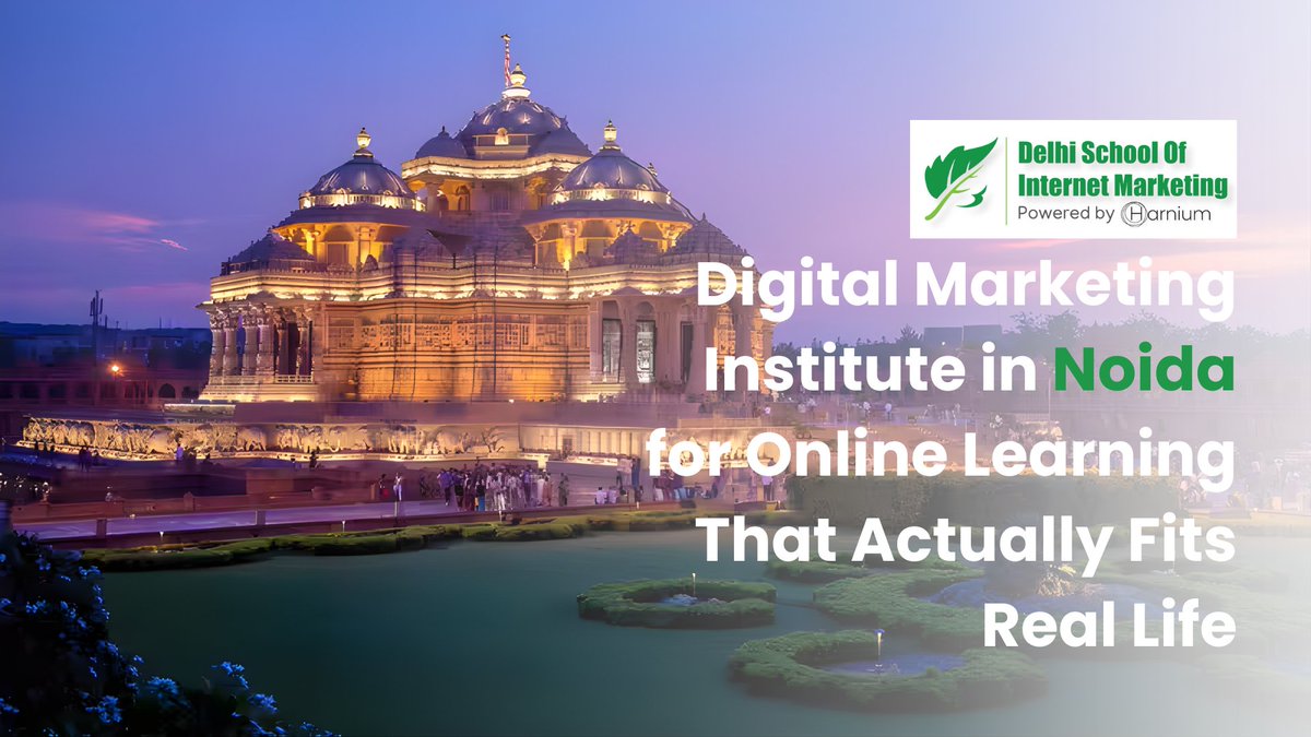 DSIMdigital's tweet photo. Digital Marketing Institute in Noida for Online Learning That Actually Fits Real Life
Can't attend offline classes daily? DSIM's digital marketing institute in Noida offers live, trainer-led online batches that fit your schedule, city &amp; real life.
https://t.co/JTZorCnA8k https://t.co/pxUye4Y8pC