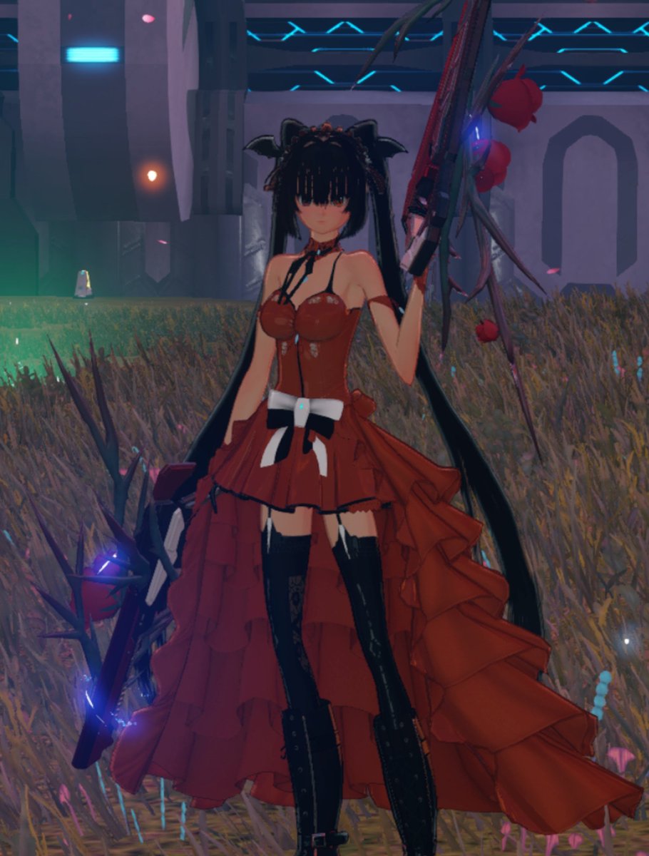 Eh intentado hacer a Kurumi deidad 
#datealive #PSO2NGS_SSロゴ