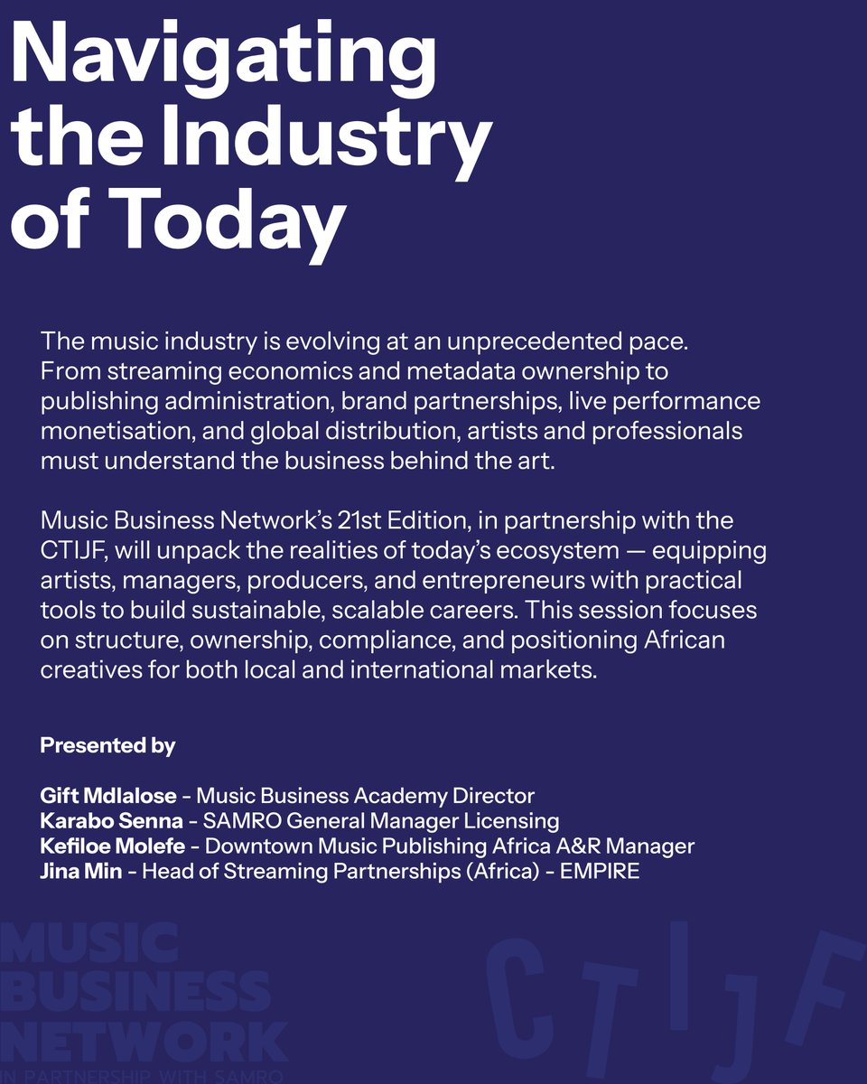 CAPE TOWN INTERNATIONAL JAZZ FESTIVAL tweet media