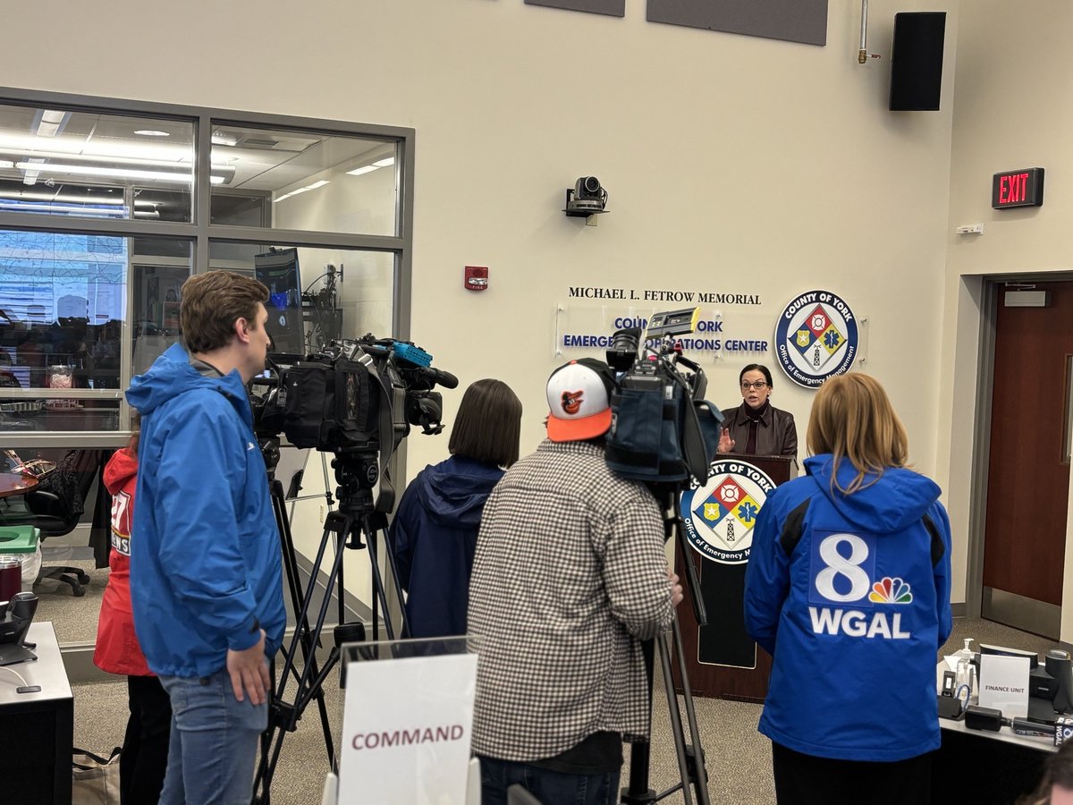 York County PA Office of Emergency Management tweet media