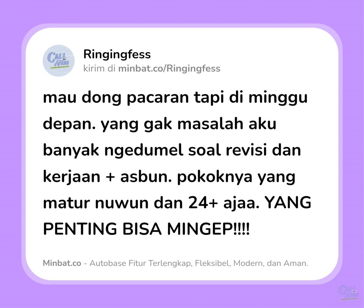 ☎️ Call Me tweet media