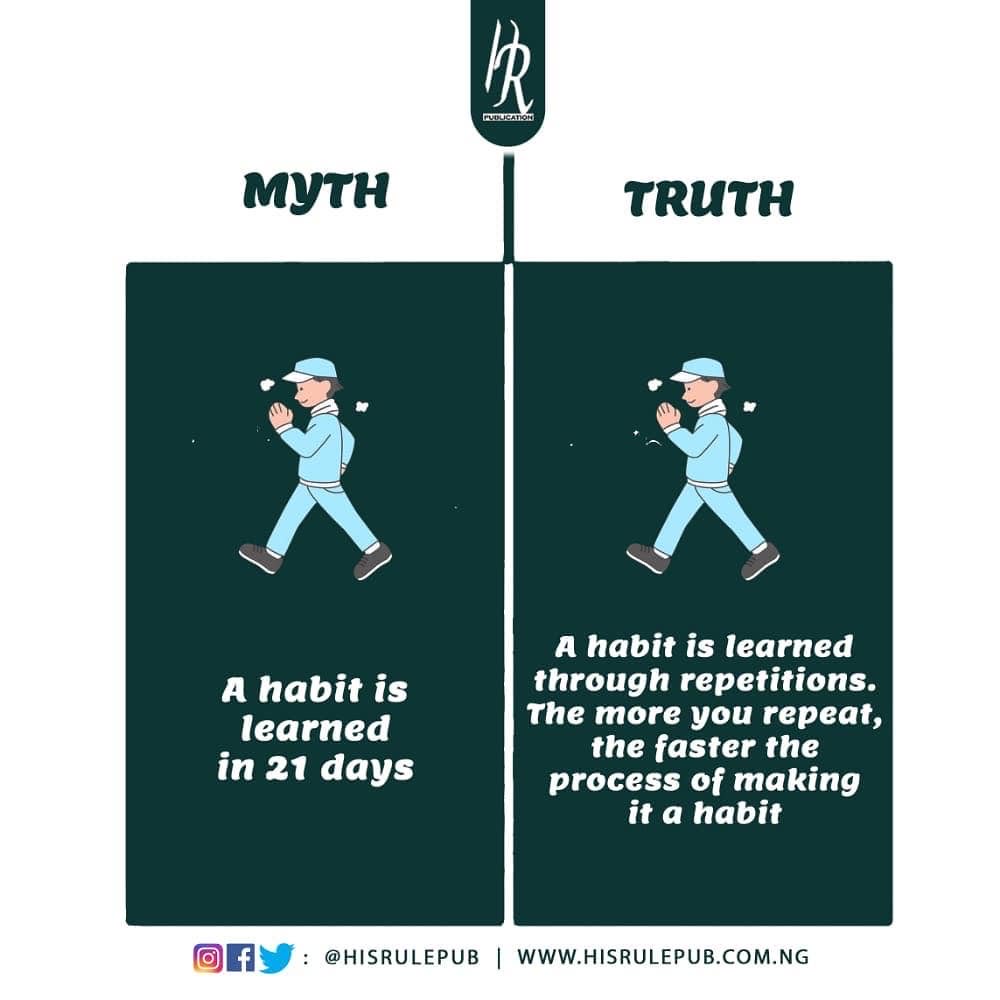hisrulepub's tweet photo. Myth VS Truth

Consistency and repetition are what actually build habits.

https://t.co/rBhafEfo4p

#DailyGrowth #Consistency #HisRulePublication #HisRuleMagazine https://t.co/je2UKHlCWd