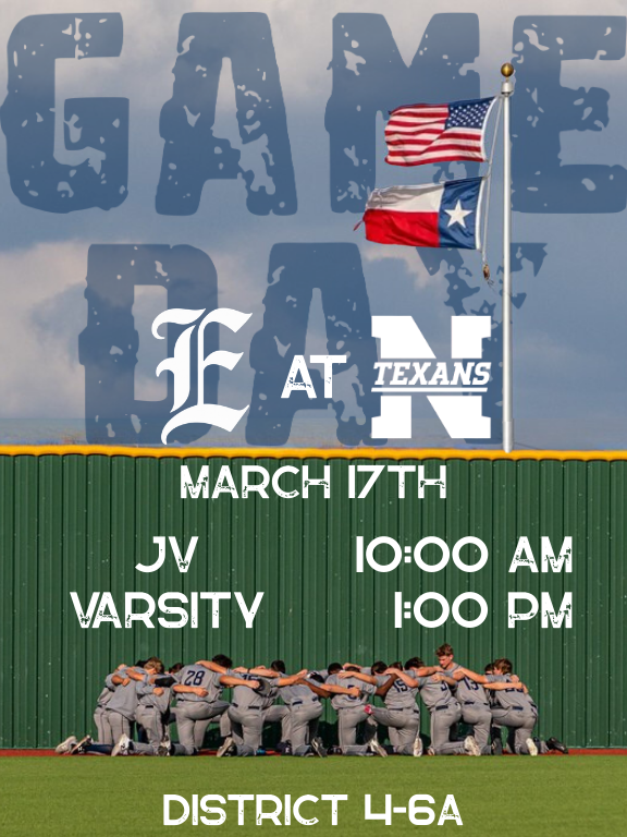 eatoneaglepride's tweet photo. Eagles on the road, ready to open District 4-6A play. ☘️ https://t.co/MJWj6w0o3P