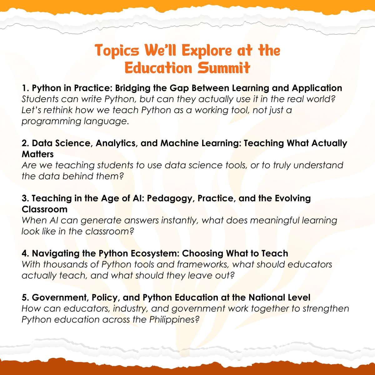 PyCon Philippines tweet media